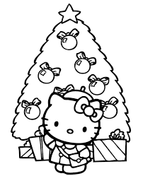 Kitten sleeping on a slipper. Christmas Hello Kitty Coloring Picture Topcoloringpages Net