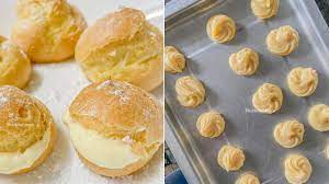 Puff pastry 1 tin tuna 1/2 bawang merah 5 biji cili padi (dipotong) 2 tbs mayonis 1/2 biji jus limau cheese serbuk. Ini Cara Buat Dan Resepi Cream Puff Yang Gemuk Dan Sedap