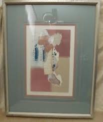 Home artist's bio new works &commissions new works personal works. Elaine Rose Lanoue Dimensional Fiber Collage Art Framed And Signed E Rose Ebay