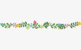 Cartoon Leaves Ly Green Leaves Dividing Line Png And Vector With Transparent Background For Free Download Theme Dividers Instagram Floral Border Design Theme Divider