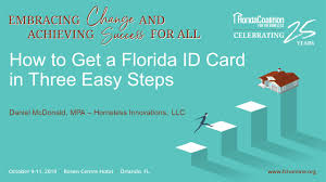 Easy badges id card software is compatible with any standard id card printer model including fargo, hid, zebra, evolis, magicard, datacard, nisca, and swiftcolor id printer models. How To Get A Florida Id Card In Three Easy Steps Homeless Police