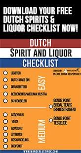 13 Interesting Dutch Spirits Liquors You Must Try In The Netherlands Liquor Amsterdam Travel Dutch