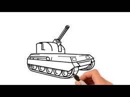 How To Draw A Military Tank Or Army Tank Youtube Complete a tank drawing by sketching in a. how to draw a military tank or army tank
