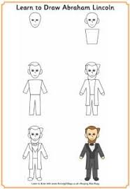 Abraham Lincoln Homeschool Art Learn To Draw Abraham Lincoln