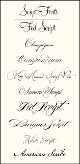Wedding planning can be hectic. Wedding Font Combinations