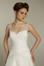 Has Anyone Added An Illusion Neckline To A Strapless Wedding Dress Weddingbee Wedding Dresses Short Wedding Dress Alvina Valenta Wedding Dresses