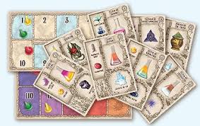 When creating your own cards, you can purchase a sturdy, firm paper and draw your own designs. Potion Making Board Game