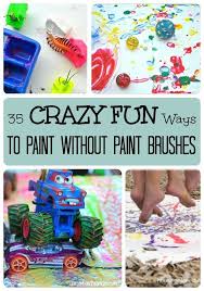 Tell Me More Kids Full Pack Box 6 Cd 35 Crazy Fun Ways To Paint Without Paint Brushes Craft Activities For Kids Crafts For Kids Painting Activities