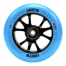 Bester service in der branche. Lucky Toaster 100mm Stunt Scooter Rolle Wheel Teal I Rmd Bike Shop Mailorder Onlineshop Bmx Rader Mtb Street Pro Stunt Scooters Schutzkleidung