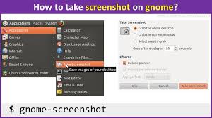 How To Take Screenshot On Gnome Linux Character Map Take That