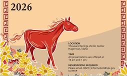 Hagerman Fossil Beds “Year of the Horse” Lecture Series