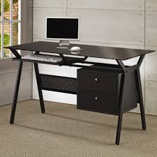 Check spelling or type a new query. Coaster 800436 Metal And Glass Computer Desk With Two Storage Drawers 800436 Reese Warehouse
