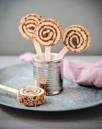 Sucettes De Gateau Roule Recette Gateau Roule Gateau Sucette Sucette