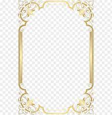 Use it in your personal projects or share it as a cool sticker on whatsapp, tik tok, instagram, facebook messenger, wechat, twitter or in other messaging apps. Gold Border Frame Png Image With Transparent Background Toppng
