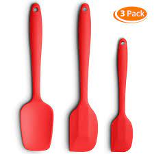 Recently, i got an email from core kitchen, asking me if i'd be interested in trying some of their tools.i took a quick look at their website, spotted their line of essential silicone utensils and immediately said yes. Buy Silicone Spatula 3 Piece Set High Heat Resistant Pro Grade Spatulas Non Stick Rubber Spatulas With Stainless Steel Core Red I2341 Online In Indonesia 433335417