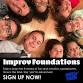 Improv Foundations - 8 Week Series - Starts Oct 22nd event image