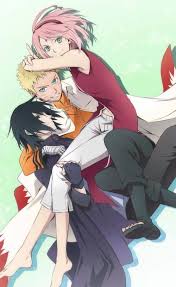 Uchiha Sasuke Uzumaki Naruto And Haruno Sakura Naruto Shippuden Anime Naruto Sasuke Sakura Naruto Shippuden Sasuke