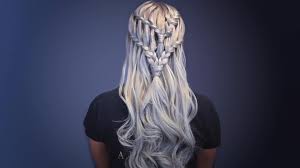 Get Khaleesi S Game Of Thrones Hair With This Beautiful Waterfall Braid Mirror Online