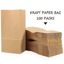 Sacs kraft et sachets kraft. 100 Papier Kraft Sac Sachet En Sacs 9 X 18 X 5 5 Cm Cadeau Noel Mini Enveloppe Pochette Petit Sachets Alimentaire Bag Calendrier De Lavent Enveloppes Pochettes Deco Marron Marriage Noel Et