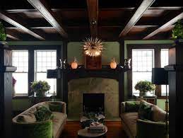 But here are its distinct characteristics. Renovating An American Foursquare In Allenhurst Four Square Homes Old Home Remodel Living Room Style