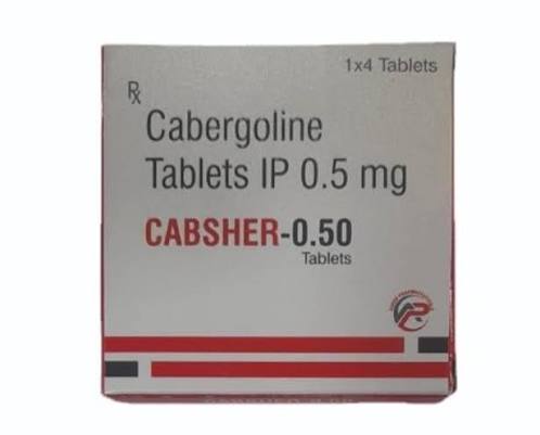 cabsher 0.5mg tablets at ₹ 150/stripe | Cabgolin Tablets in Nagpur | ID: 2854787853873