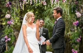 Exchange Of Wedding Rings Wedding Ceremony Samples Wedding Calamigos Ranch Wedding