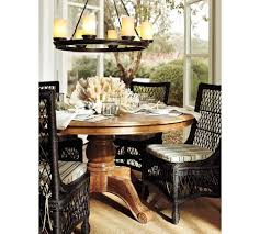 Check spelling or type a new query. Montebello Reclaimed Wood Pedestal Dining Table Pottery Barn Oak Dining Room Pottery Barn Dining Room Wicker Dining Chairs