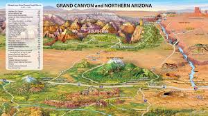Take an opportunity to explore the area for outdoor excitement like hiking/biking trails. Area Map Grand Canyon South Rim