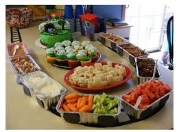 Thomas The Train Birthday Party Food Ideas Thomas Birthday Party Thomas Birthday Parties Thomas The Train Birthday Party Cars Birthday Parties