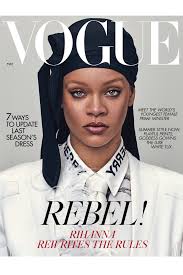 Полное имя — робин рианна фенти (robyn rihanna fenty). Rihanna S British Vogue Cover Her New Music Plans To Start A Family Fenty Skincare British Vogue