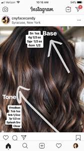Toner Hair Color Formulas Brown Hair Balayage Hair Styles