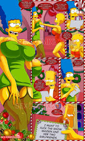 Ultimate Los Simpsons XXX Comics - Hot Day Sexkomix Collection