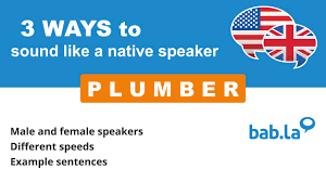 A tool used to clear up blockages in drains or pipes, commonly used in the household toilet. Plumber Translation In Arabic Bab La