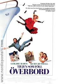 Голди хоун, курт рассел, эдвард херрманн и др. Overboard Poster 1987 Goldie Hawn Director Garry Marshall Original