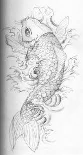 Black And White Realism Koi Tattoo Image Result For Realistic Koi Fish Tattoo Designs Idee Per Tatuaggi Disegni Di Tatuaggio Tatuaggio Dragone