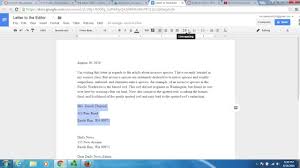 Here are a few tips for formatting your google docs resume. Block Letter Format Google Docs Youtube