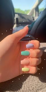 אתה נמצא במקום הנכון עבור pastel acrylics nails. Short Acrylic Nail Ideas That You Can T Say No