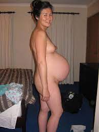 Nude pregnant asian