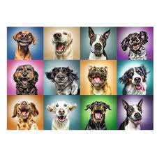 The hand painted pet portraits i can create for you are finished to a high standard. Puzzle Funny Dog Portraits Trefl 10462 1000 Pieces Jigsaw Puzzles Humour And Satire Jigsaw Puzzle
