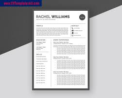 This free cv word template for download is great for an academic cv. Professional Cv Templates Bundle Modern Resume Templates Design Simple Curriculum Vitae Ms Word Cv Format Cv Templates For Job Application Instant Download Cvtemplatesau Com