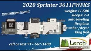 Maybe you would like to learn more about one of these? 2020 Sprinter 3611fwfks 5th Wheel Review Video Walkthrough Lerch Rv Pa Rv Dealer New Keystone Rv Youtube