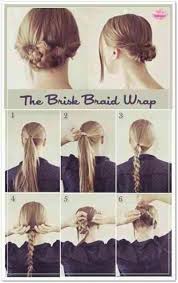 Side swept hairstyles for long hair like this should tie a ponytail for a unique twist to this cute style. Quick And Easy Way To Keep Your Hair Out Of Your Face For School Hair Styles Hair Hair Beauty
