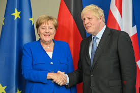 Britain clinched a narrow brexit trade deal with the european union on thursday, just seven days before it exits one of the world's biggest trading blocs in its most significant global shift since the loss. Exit Accord Possible Say Merkel Johnson On Brexit Social News Xyz