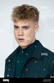 Tom Taylor attends a gala screening of 'The Kid Who Would Be King' held at  Odeon Leicester Square Stock Photo