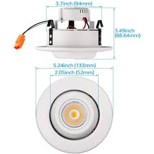Check spelling or type a new query. 4 Dimmable Gimbal Retrofit Led Recessed Light 2700k Soft White 4inch Overstock 31440249