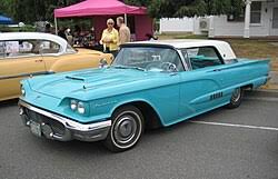 Image result for Monarch Blue 1958 Thunderbird