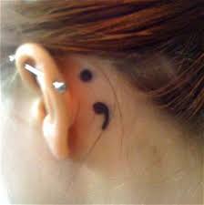 Best tribal butterfly tattoo design ideas butterfly tattoo artworks are very popular among women, especially teenagers. Semicolon Butterfly Tattoo Behind Ear Wiki Tattoo