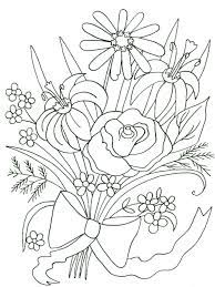 Acolore.com disegni feste nozze mazzo di fiori. Disegni Di Fiori Da Colorare 80 Immagini Gratuite Per La Stampa