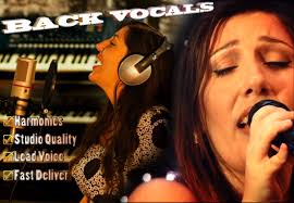 Soloists of songs without full choir backup, share backup visions