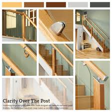 Secure your newel post, hand rail, and balusters to your stairs and floor like they're set in cement! Product Spotlight Over The Post Stair Balustrade By Cheshire Mouldings Blueprint Joinery